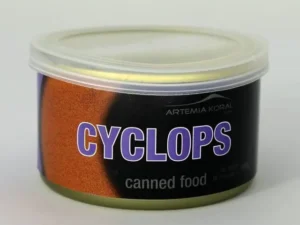 Artemia Koral Canned - Cyclops 100gr - cibo fresco in scatola per pesci e coralli