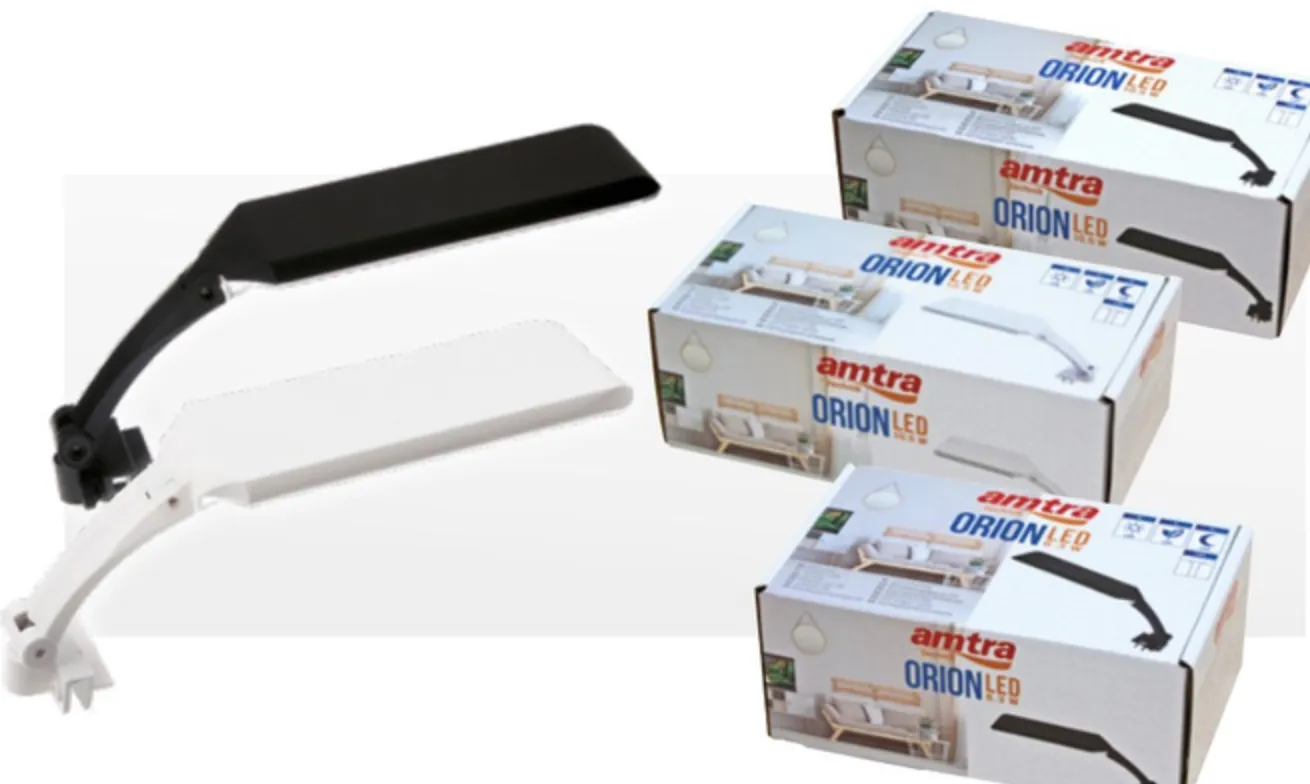 AMTRA PLAFONIERA ORION LED 10.5W WHITE
