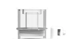 Aqpet Poseidon Skimmer XS - Bicchiere di ricambio per mini schiumatorio appeso per acquari marini e nano reef