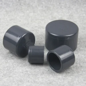 Tappo PVC ad incollaggio diametro Ø 20 mm - calotta grigio