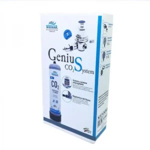Whimar - Impianto CO2 modello Genius 600gr Basic con bombola da 600 gr e test co2 permanente - cod. WR-C201