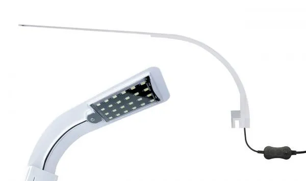 Whimar - LED Lamp X5 Cool White colore Bianco - plafoniera ultra slim per piccoli acquari - White - 10 W