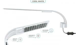 Whimar - LED Lamp X9 Cool White colore Bianco - plafoniera ultra slim per piccoli acquari - White - 15 W