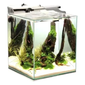 Aquael Fish & Shrimp Set Duo 35 - White - acquario completo 49 Lt - 35x35x40h cm Bianco