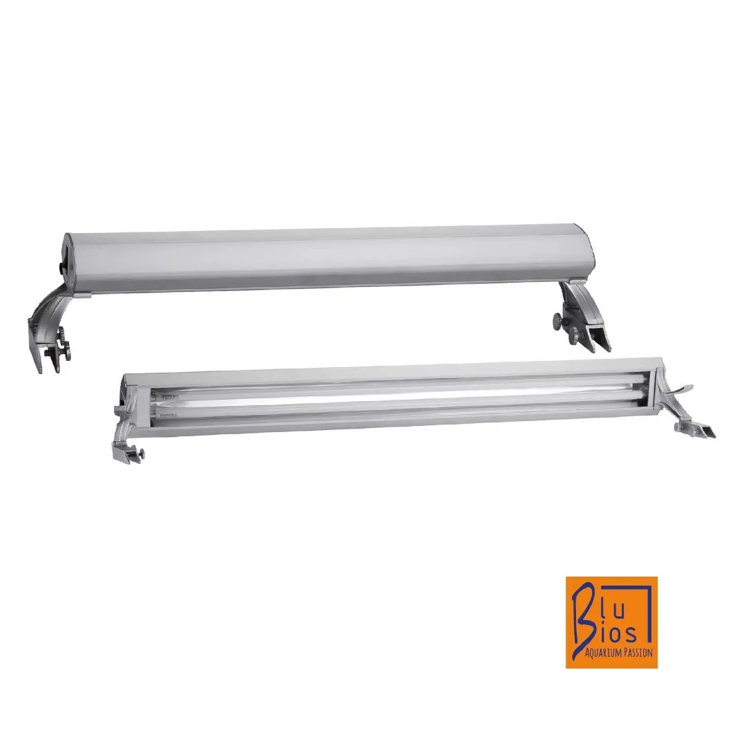 Blu Bios Plafoniera UPLUX 100 LAMP 2x39w Neon T5 100-105 cm con sistema di aggancio a bordo vasca