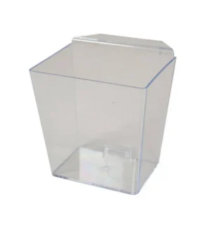 Zolux Vaschetta di isolamento pesci 13x10x13h cm con aggancio a bordo vasca e coperchio