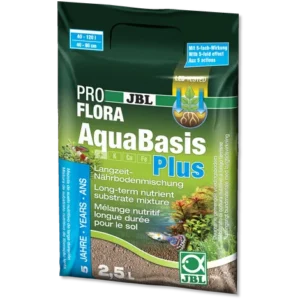 JBL Proflora AquaBasis Plus 2,5 L - fondo fertile per acquari da 40-120 litri