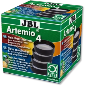 JBL Artemio 4 - Set di 4 Setacci con maglie da 0,15/0,3/0,6/1,0 mm per la raccolta dell'artemia
