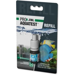 JBL REFIL ProAqua Test pH 7.4-9 acquario d'acqua dolce, marino e laghetto nel range 7.4-9 - Reagente di ricarica