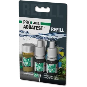 JBL Refil ProAqua Test PO4 - Phosphat sensitive - fosfati in acquari d'acqua dolce, marino e laghetto - Reagenti di ricambio