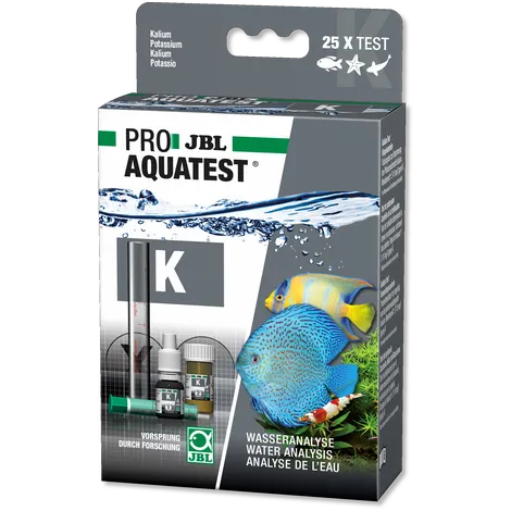 JBL REFIL ProAqua Test K - Potassio in acquario d'acqua dolce - Reagenti di ricarica
