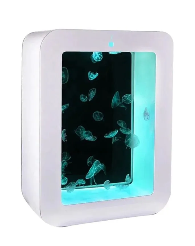 Jellyfish Aquarium Cherry S58 Biaco - Medusario - Acquario per meduse 58 lt - Bianco