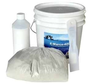 MarcoRocks E-Marco-400 Grey - 2 kg - Kit completo di malta per aquascaping - Cemento per rocce vive e ceramiche