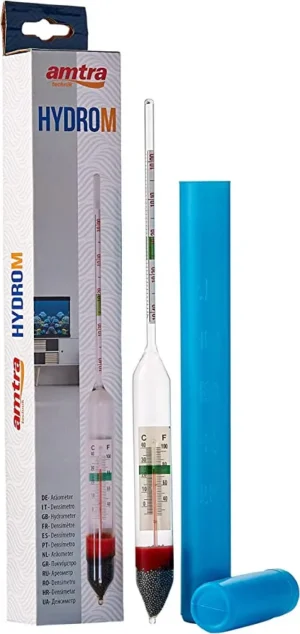 Amtra HydroM - Densimetro professionale con termometro - misuratore salinità